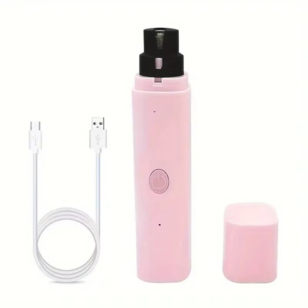 Pet Nail Grinder - Moderner LED-Licht Elektrischer Haustier-Nagelschleifer Wiederaufladbar Leise