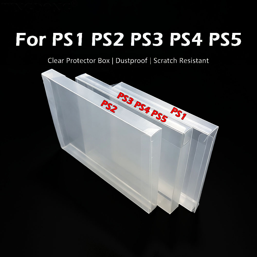 Pet Supplies Stores - 1-10 Stück Transparente PET-Spieleschutzbox für PS1