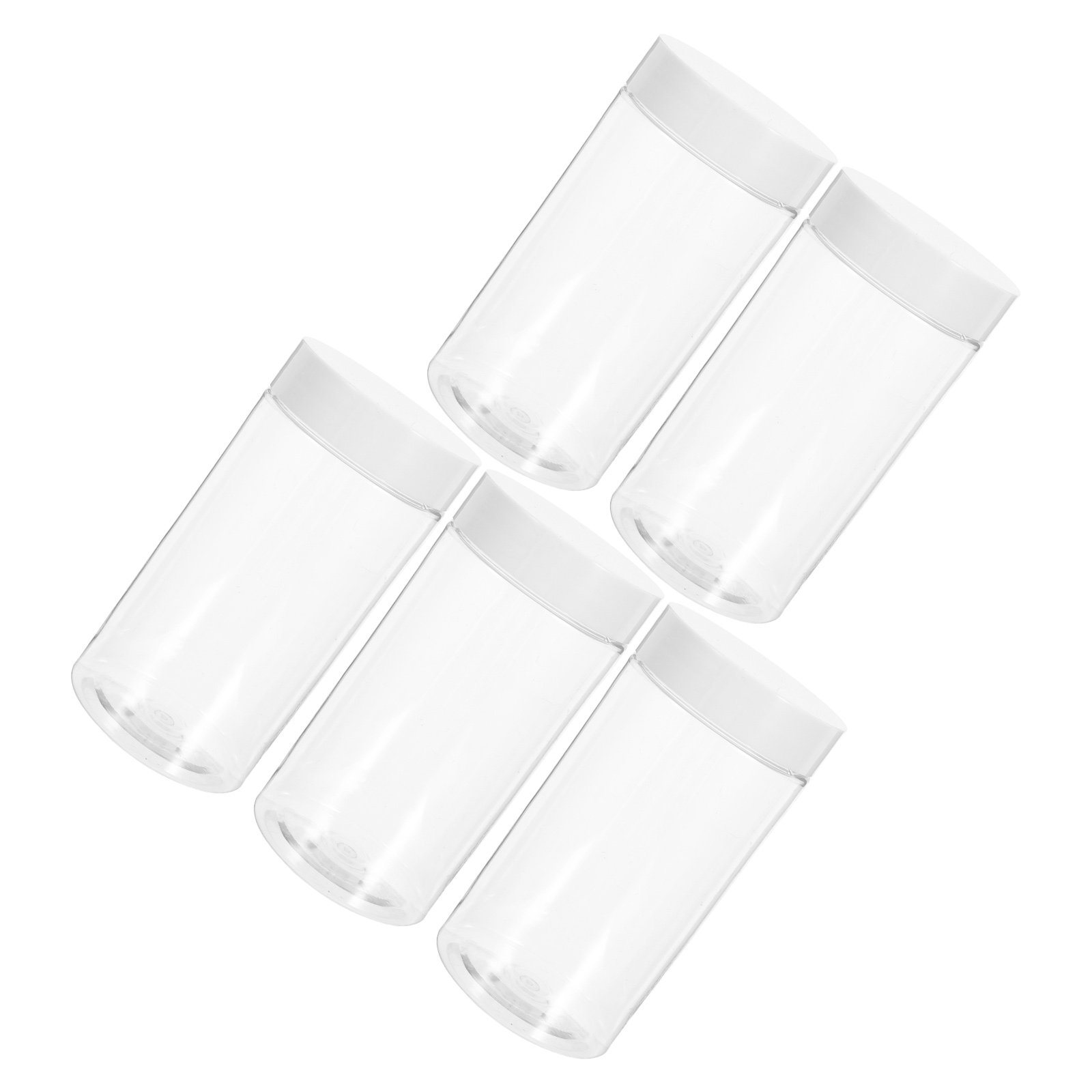 Pet Supplies Stores - 5 Stück transparente runde Geldboxen aus