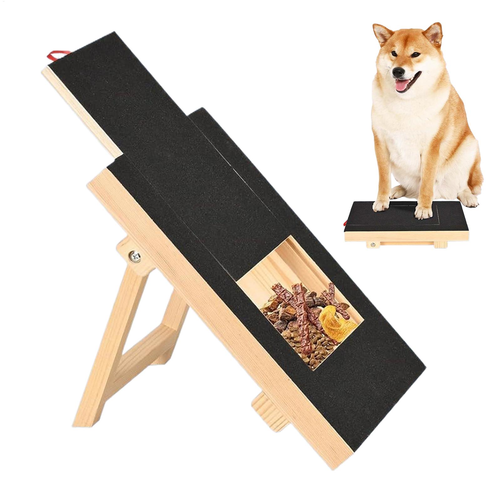Pet Nail Grinder - Hölzernes Kratzbrett für Hunde mit Integrierter