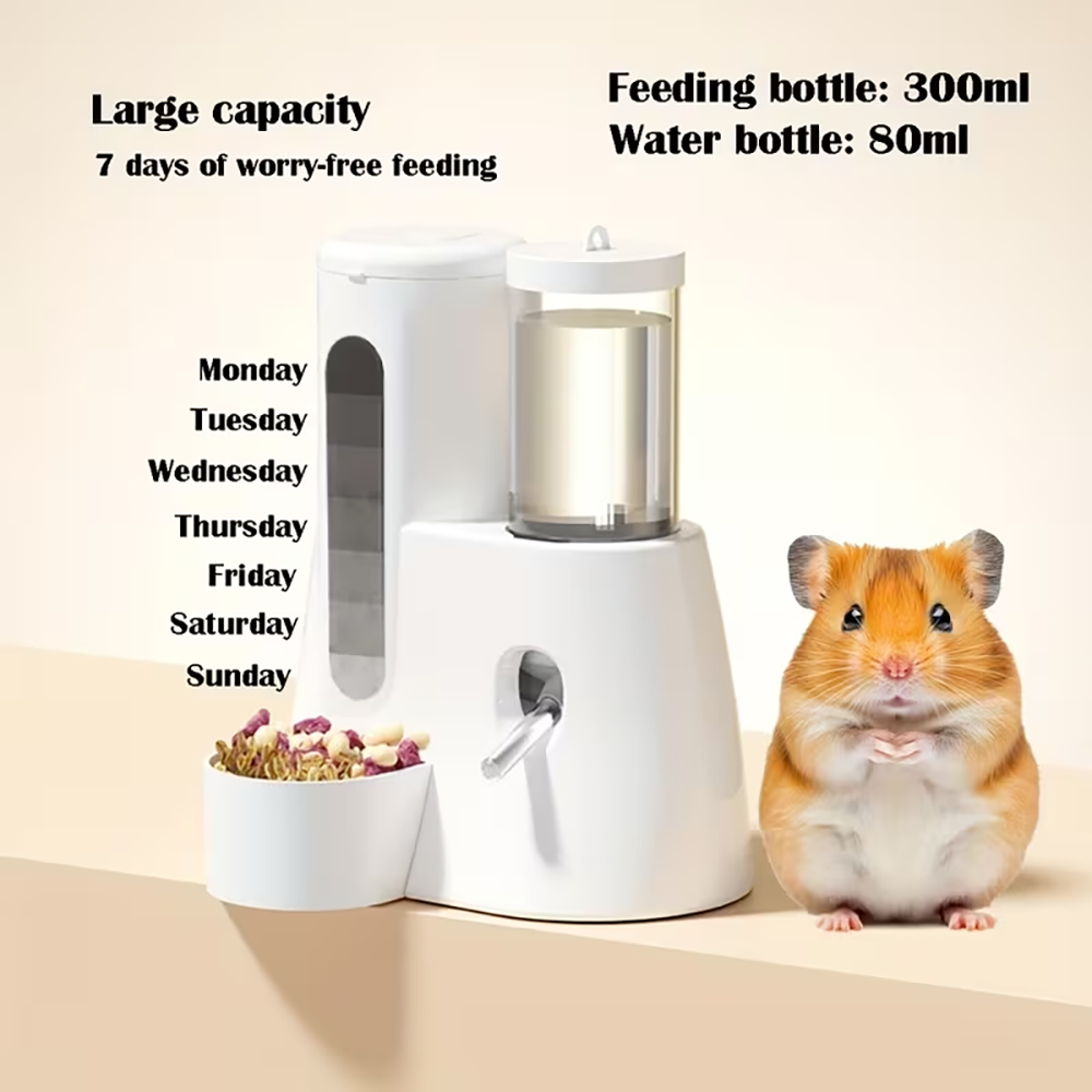 2-in-1 Automatischer Futter- u – Automatic Pet Feeder Bewertung und Preis