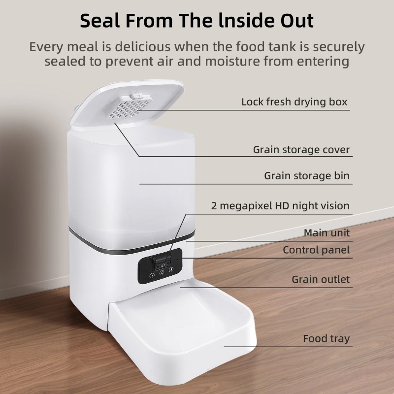 【2026】6L Intelligenter Automat – Automatic Pet Feeder Bewertung und Preis